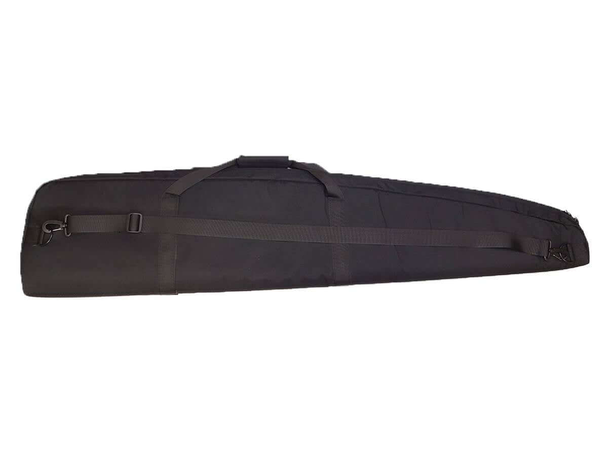 DMoniac Housse de transport renforcée Noir 130cm 5 poches pour carabines avec rembourrage renforcé.
