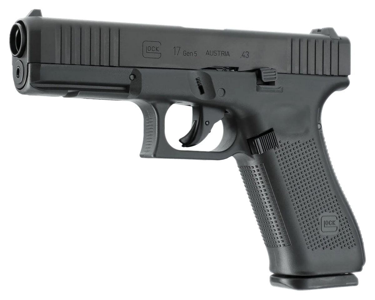 PIST GLOCK 17 GEN5 CAL 43 PAINTBALL T4E - Réplique d'entraînement CO₂, noire, fidèle au modèle d'origine.