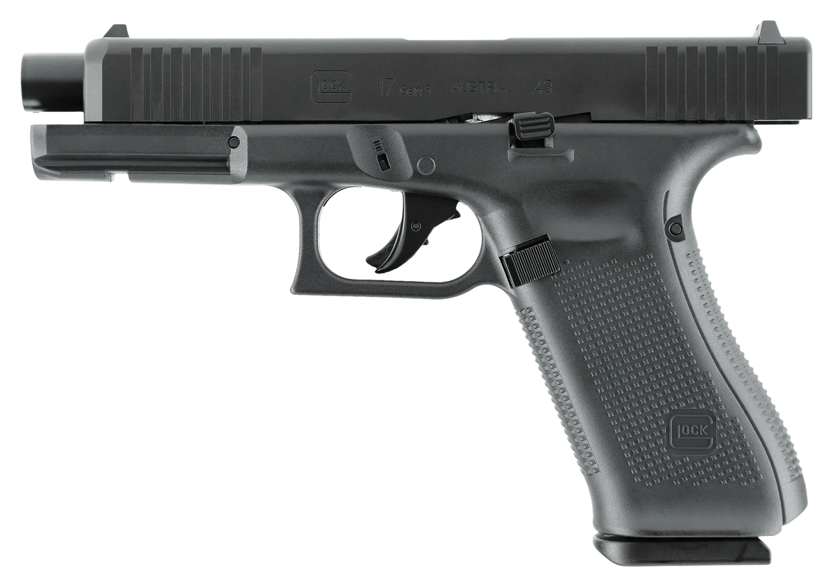 PIST GLOCK 17 GEN5 CAL 43 PAINTBALL T4E - réplique d'entraînement CO₂ en calibre .43.