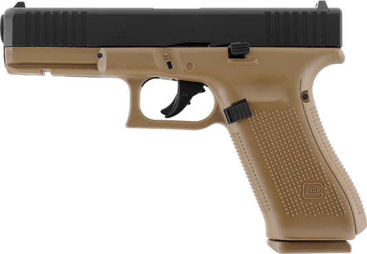 PIST GLOCK 17 GEN5 CAL 43 PAINTBALL T4E COYOTE FRENCH ARMY - réplique d'entraînement CO₂ en calibre .43