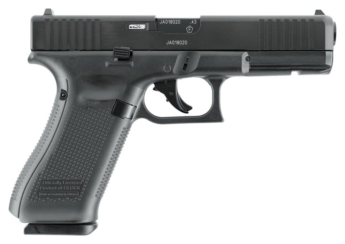 PIST GLOCK 17 GEN5 CAL 43 PAINTBALL T4E - réplique fidèle d'entraînement CO₂ en calibre .43.