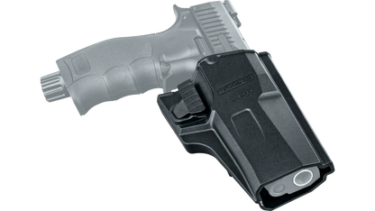 HOLSTER PADDLE POLYMERE RETENTION BOUTON T4E HDP 50 pour pistolet T4E HDP50 avec rétention par bouton.