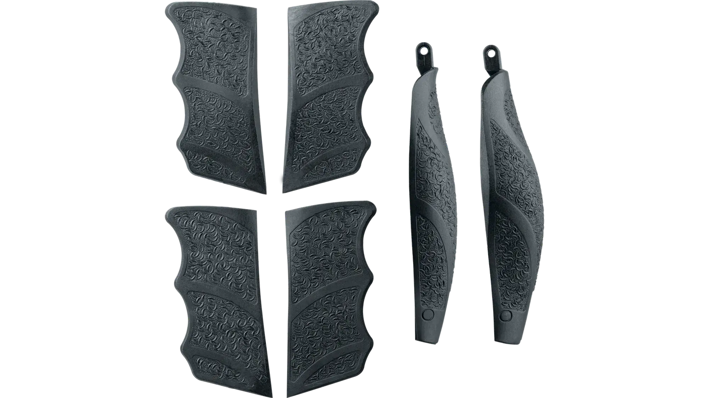 KIT DOS DE POIGNEE + PLAQUETTES DE CROSSE TAILLE S, L POUR SFP9 T4E HECKLER & KO - Plaquettes latérales en caoutchouc