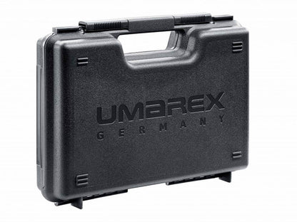 Mallette de transport Umarex 29.5 x 21.5 cm, coque rigide pour rangement et protection d'armes de poing.