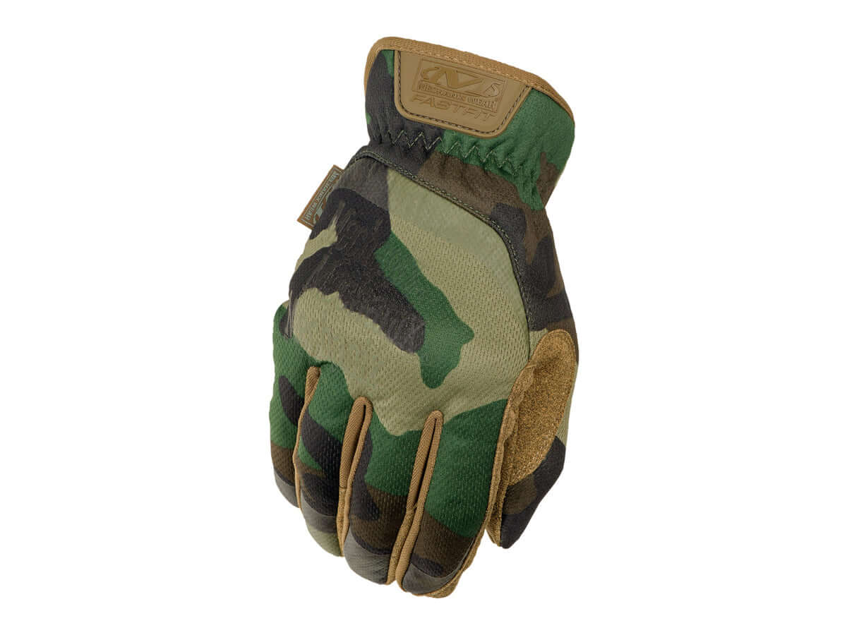 Mécanix Gants FAST-FIT 0.5MM en camouflage, offrant confort et précision pour les opérations délicates.