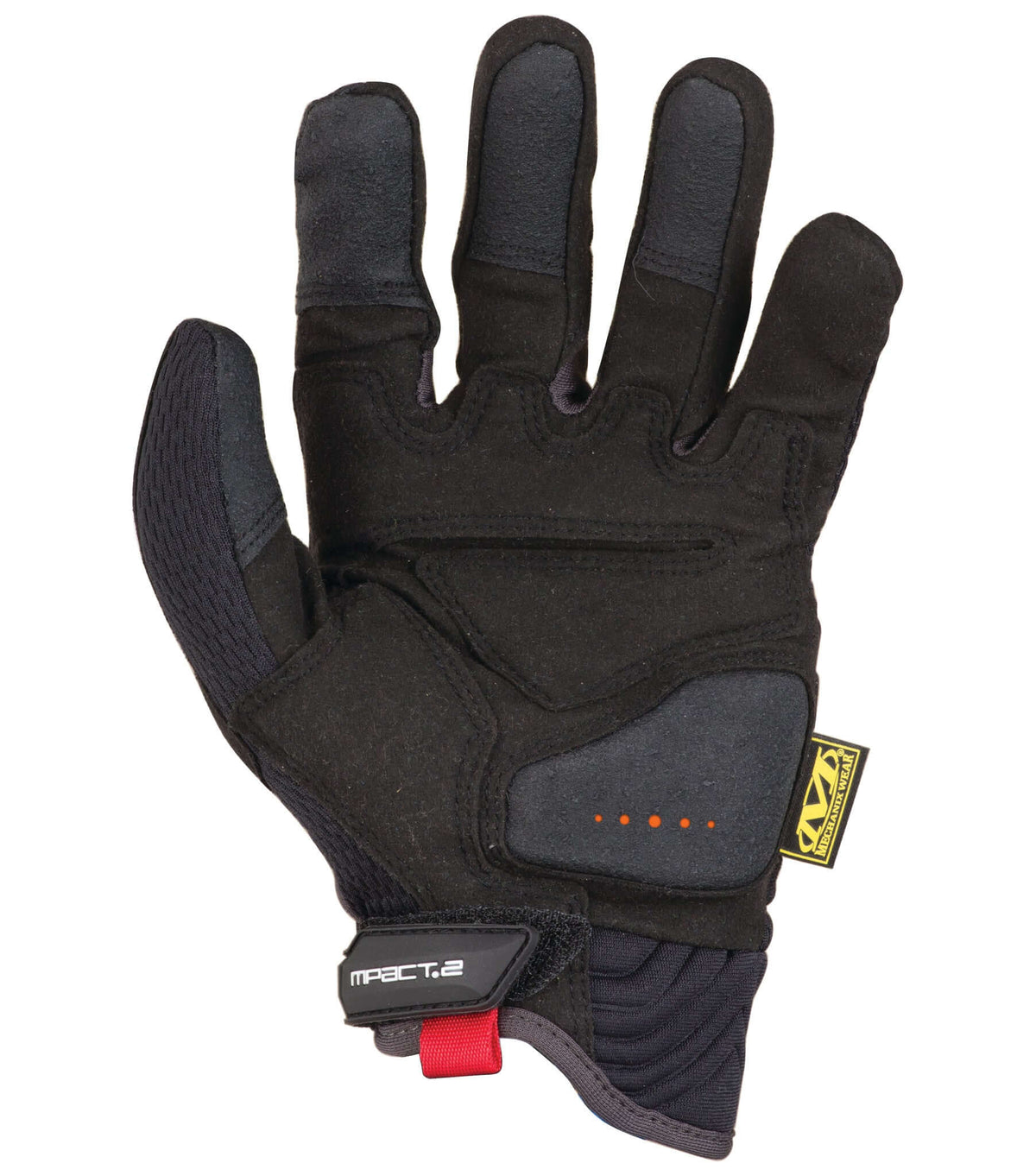 Mechanix Gants de Travail M-PACT 2 Noir, gant de travail offrant protection contre le froid et les coupures.
