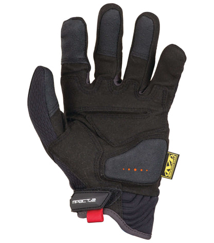 Mechanix Gants de Travail M-PACT 2 Noir - Gant de protection contre le froid et les coupures
