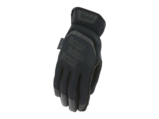 Mechanix Gants Femme Fast-Fit Covert Noir pour protection contre le froid et coupures, pratiques pour travaux extérieurs.