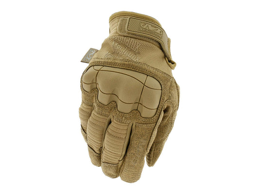 Gants Mechanix M-PACT 3 Coyote, conception ergonomique et protection anti-impact.
