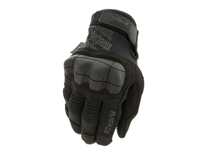 Gants Mechanix M-PACT 3 Noir, gants tactiques avec protection des mains et dextérité élevée.