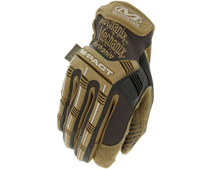 Gant Mechanix Gants M-PACT en couleur tan, conçu pour protection et confort renforcés.