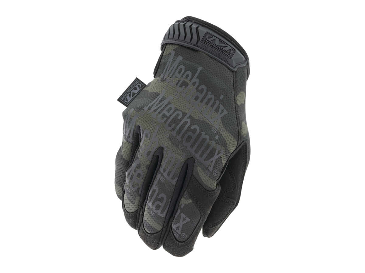 Gant Mechanix Gants Original en noir et camouflage, offrant confort et polyvalence pour diverses applications.