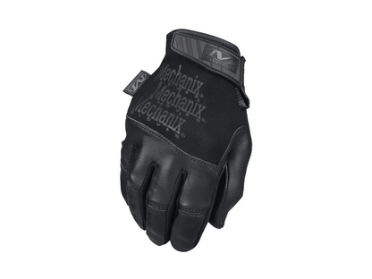 Gants Mechanix Recon précision et confort en noir, offrant protection légère et sensibilité tactile.