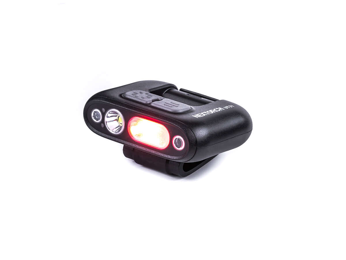 Nextorch UT31 Lampe à clip d'urgence LED 220lm - lampe de signalisation d'urgence ultra-compacte avec clip rotatif.