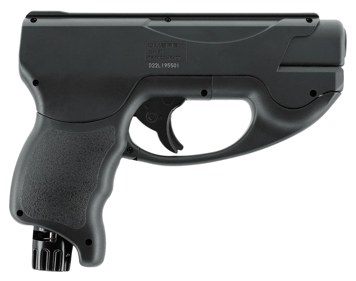 PACK PRET A TIRER TP50C T4E CAL 50 - 11J pistolet compact TP50C Gen.2 pour défense non létale.