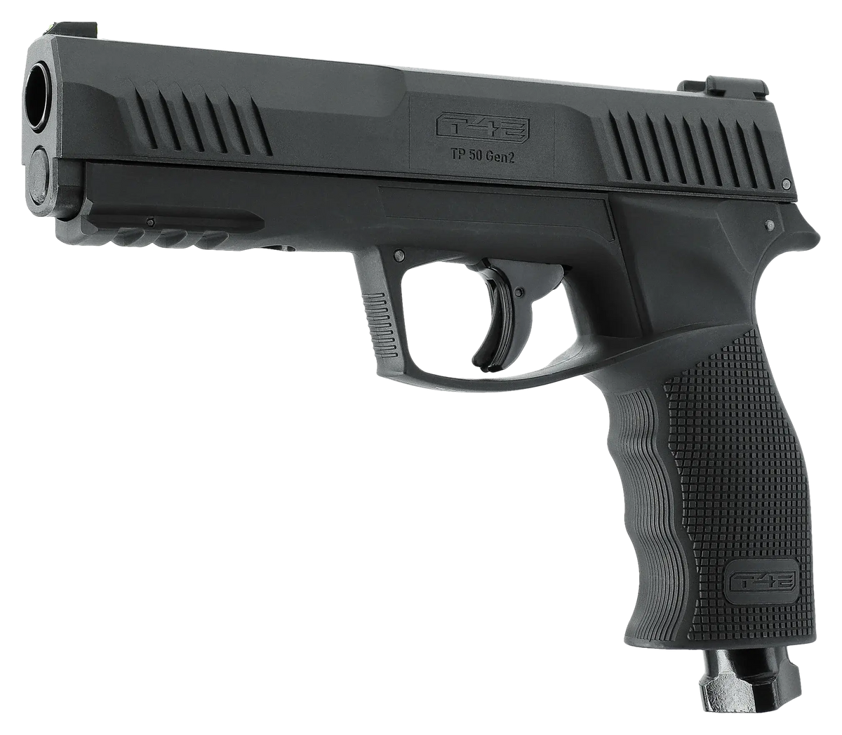 PIST T4E TP50 GEN.2 CAL 50 - 7.5 J - Pistolet CO₂ en calibre .50, compact et puissant.
