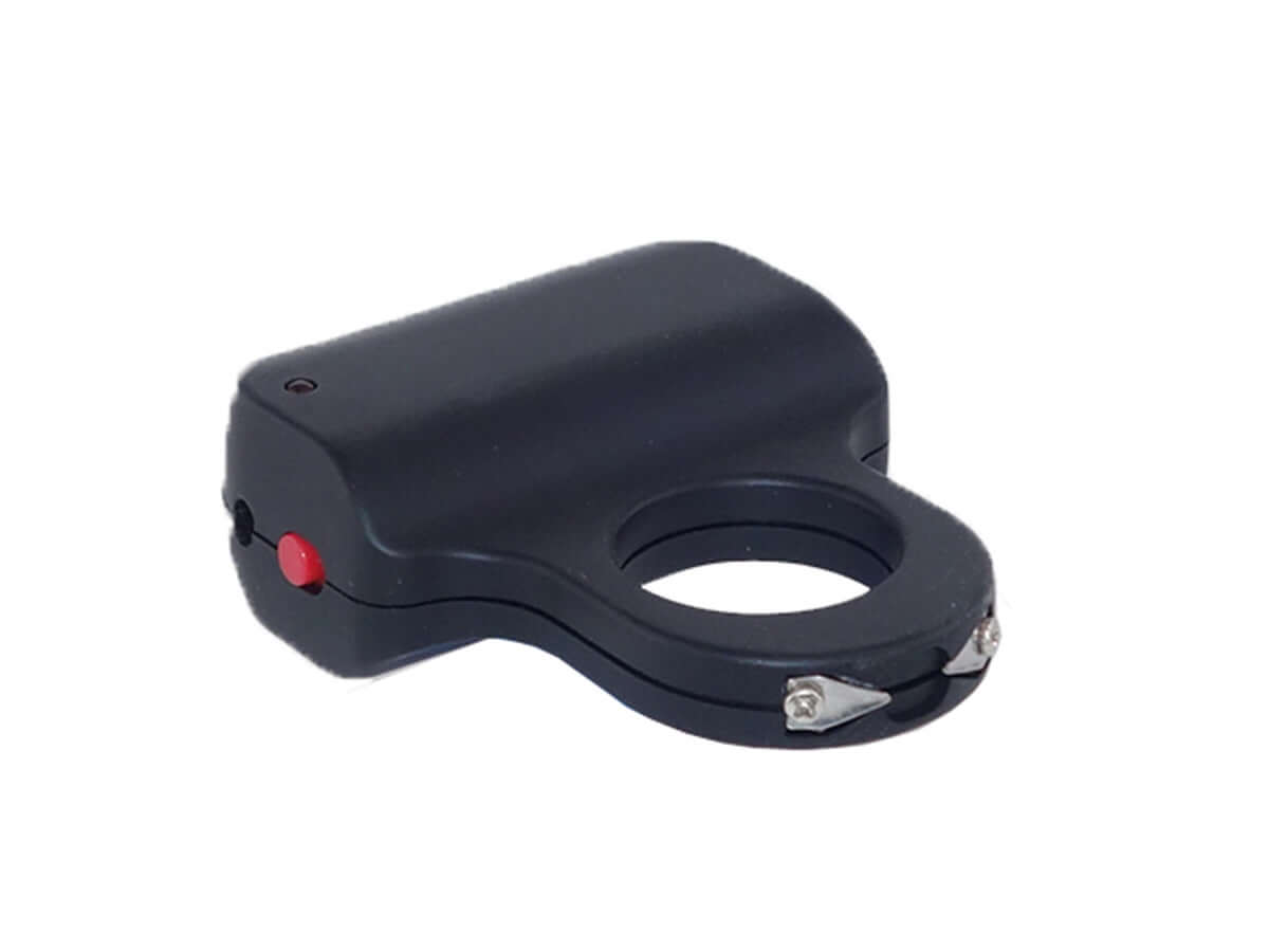 shocker K1 poing américain rechargeable, dispositif de défense compact avec arc électrochoc discret