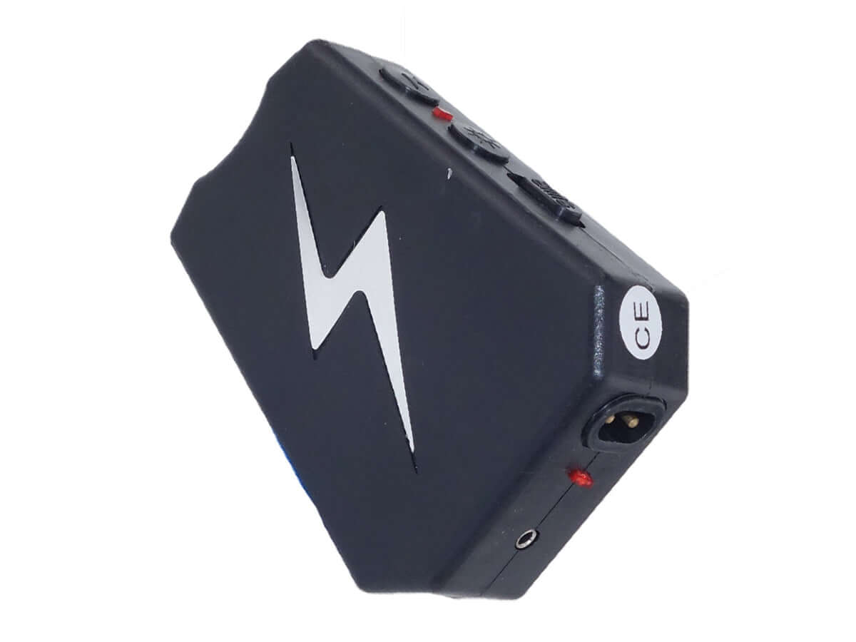 shocker 2 000 000 V lampe dragonne, dispositif compact de défense avec design noir.