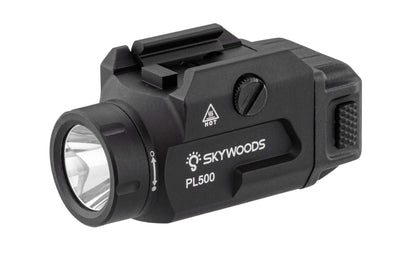 Skywoods Lampe tactique Rafale 500 Lm IP65, lampe performante pour environnements exigeants.