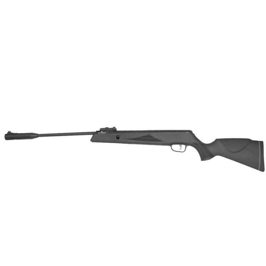 Stinger Carabine Ceres Noir 4.5mm (.177) Break barrel 19.9J side view with black finish.