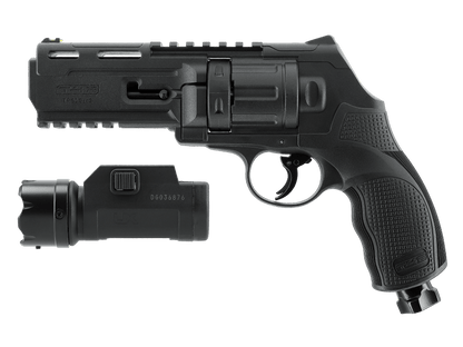 PACK T4E TR50 GEN.2 CAL 50 - 13 J + Lampe laser - revolver CO₂ avec lampe laser compacte