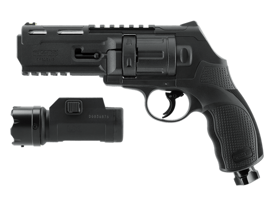 PACK T4E TR50 GEN.2 CAL 50 - 13 J + Lampe laser - revolver CO₂ avec lampe laser compacte
