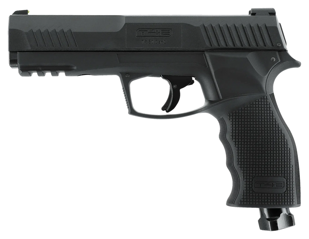 PIST T4E TP50 GEN.2 CAL 50 - 7.5 J - Pistolet de défense compact et puissant au calibre .50.