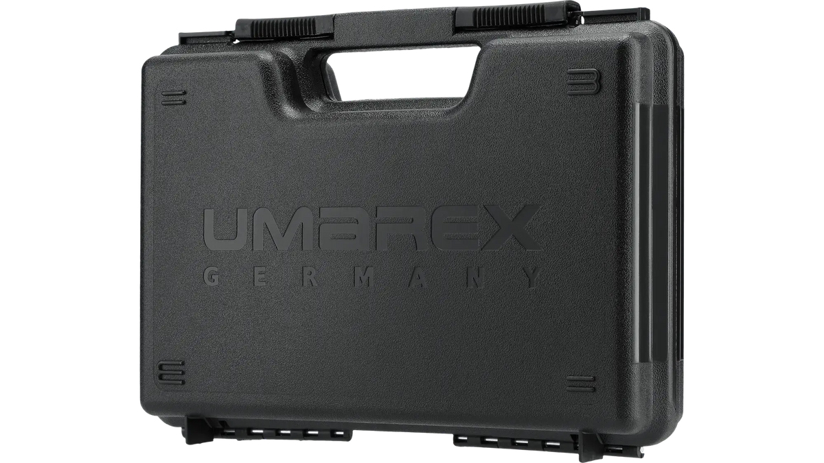 UMAREX GERMANY black carrying case for firearms and accessories.