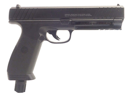 Vesta PDW50 pistolet semi-auto CO2 calibre 50 vue de côté pour sécurité personnelle et défense à courte distance.