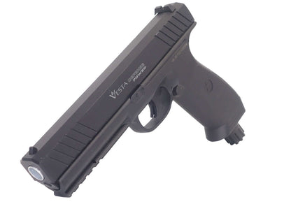 Vesta PDW50 pistolet semi-auto CO2 calibre 50 vue latérale sur fond blanc