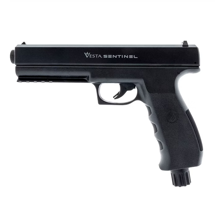 Pistolet de défense VESTA Sentinel calibre .50 vue latérale gauche