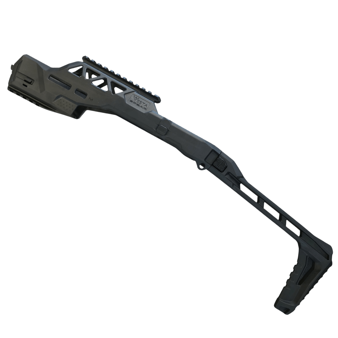 kit de conversion carabine VESTA SPEAR, pièce de remplacement pour pistolet, design tactique moderne.